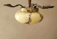 alte Deckenlampe, Hängelampe aus den 20er - 30er Jahren