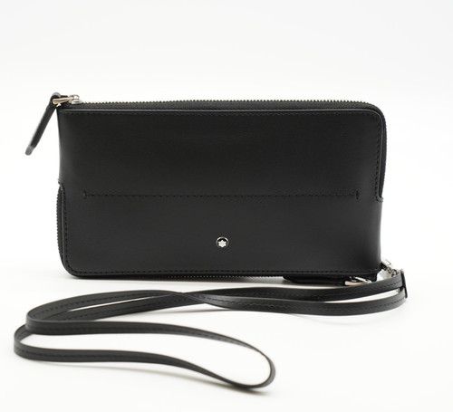 Montblanc soft leather pouch - montblanc,