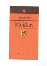 Stadtplan der DDR Meißen
