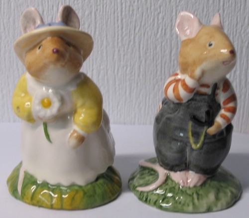 Zwei porzellan sammelfiguren - zwei, porzellan-sammelfiguren