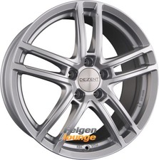 4 Alufelgen DEZENT TZ SILVER -