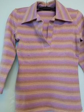 Langärmeliges Glitzer-Top -