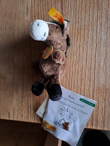 Steiff 110184 pony pferd - pony,