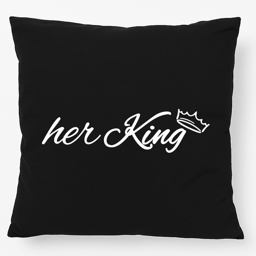 Kissen her king krone - kissen,