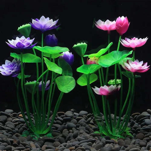 Aquarium künstliche lotus - aquarium,