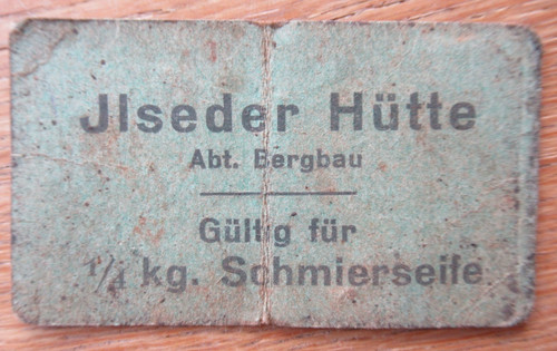 Original alte seifenkarte - original,