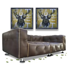 Bretz Sofa braun Lounge Möbel Riesensofa neuwertig Don Corleone