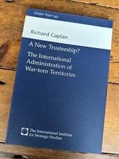 Adelphi Paper 341, A New