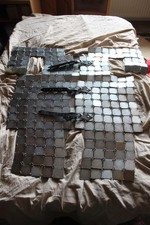 Schuppenrüstung, LARP-Rüstung, Schuppe, Rüstung, Rostfrei