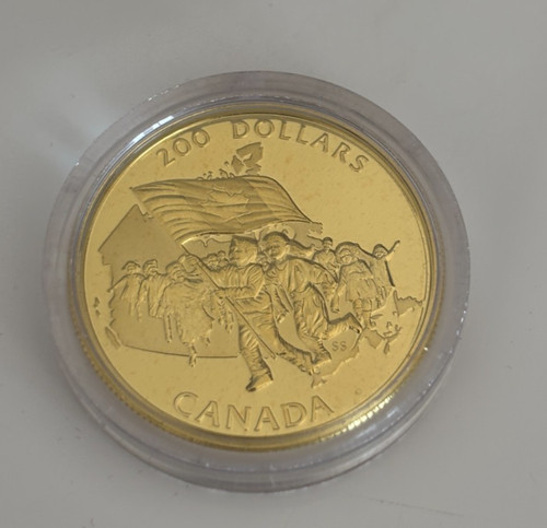 Kanada 200 dollar - dollar, goldmünze