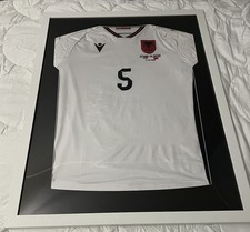 Albanien Trikot Matchworn Und Signiert Arlind Ajeti Vs. SERBIEN