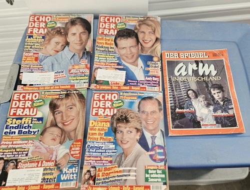 Vintage german magazine lot - vintage,