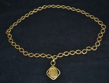 Vintage Damen Zentra Kettenuhr