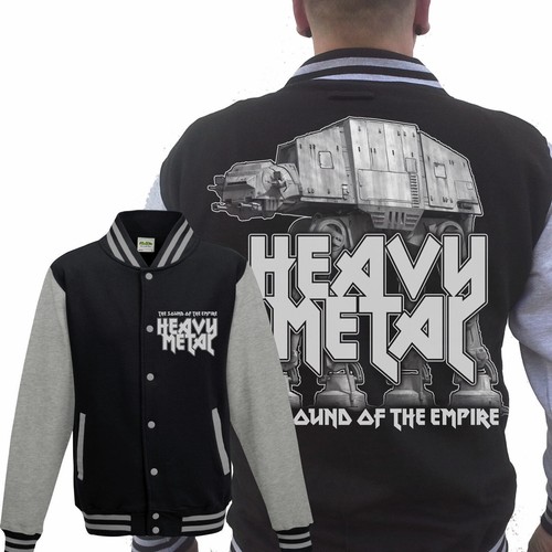 Heavy metal collegejacke - heavy,
