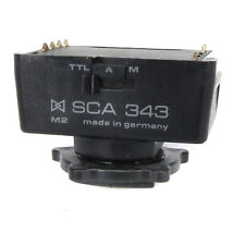 Metz Mecablitz Adapter Blitzfuss NIKON , SCA 343  M2 Analog * Fotofachhändler *