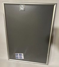 Druckknopframes silbergrau 25