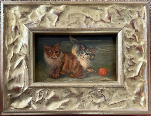 Katzen mit wollknäuel von - katzen,