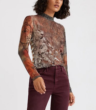 Desigual Damen Bluse Top