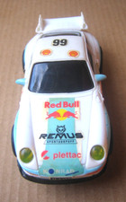 Slotcar Porsche weiß / blau G1 #66 Scale 1:32 ? Länge ca. 9,5cm Dachbodenfund 