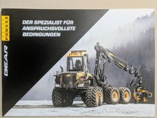 PONSSE BEAR Harvester Forstmaschinen Prospekt Schlepper
