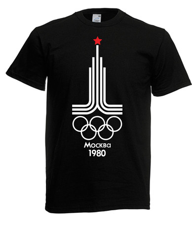 Herren shirt moskau olympia - t-shirt,