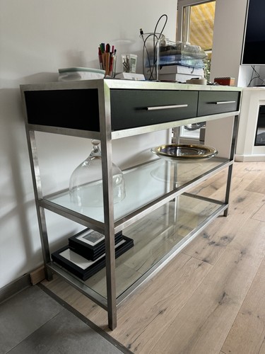 Edelstahl tisch regal - edelstahl,