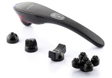 InnovaGoods Wiederaufladbares Handmassagegerät Masfin ganz Körper 10 Stufen