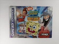Spongebob und Freunde Durch dick & dünn Gameboy Advance nur Spielanleitung #728
