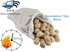 Feuerwalzen Anzünder Kaminanzünder Grillanzünder Holzwolle Ø5cm x 3cm Lagerfeuer