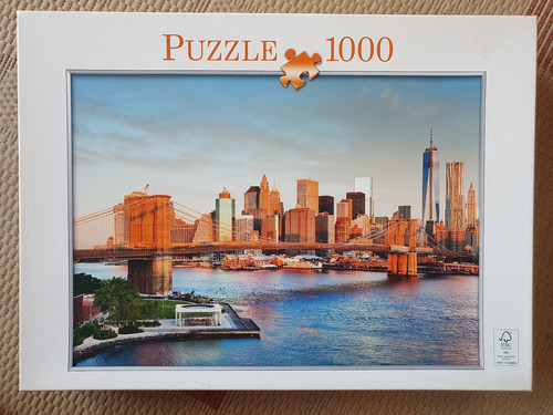 Puzzle 1000 teile skyline - puzzle,
