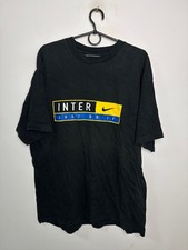 INTER MINAL 1999/2000 TRAINING FOOTBALL SHIRT NIKE VINTAGE TRIKOT GR XL ERWACHSENE