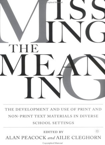 Missing the meaning - missing, meaning,al