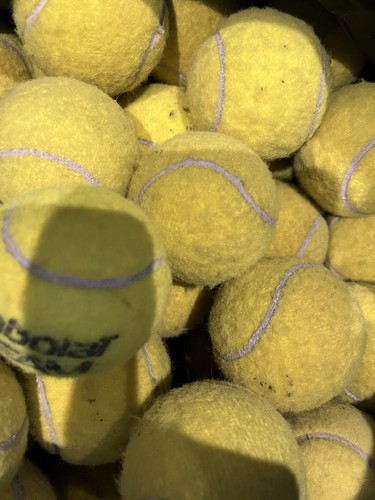 Gebrauchte tennisbälle - gebrauchte,