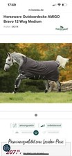 Horseware Outdoordecke Amigo Bravo 12 Wug Medium (250g) - 165 cm