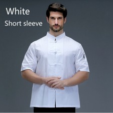 Damen Herren Kochjacke Kurzarm