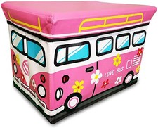 Die Spielzeugkiste mit Deckel - bietet viel Platz für die Spielzeug Aufbewahrung