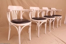 1 Bugholz Armlehnstuhl