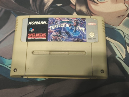 Turtles time snes voll - in, snes.