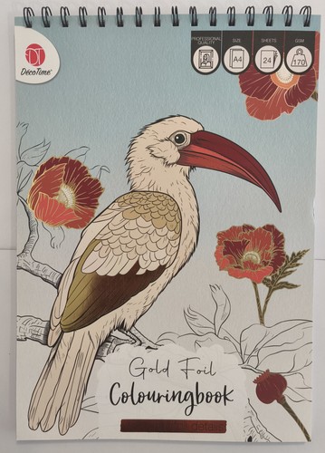 Malbuch goldfolie tier - malbuch, 24