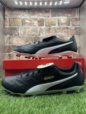 Puma Herren Uk 11,5 King Top SG Schwarz Fußballschuhe Brandneu Originalverpackt