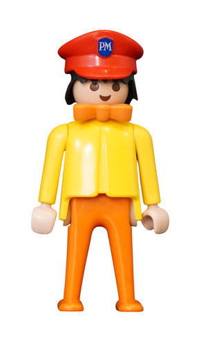 Playmobil figur zug bahnhof - figur,