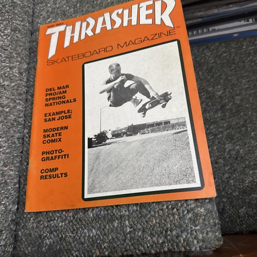 Thrasher skateboard magazine - thrasher,