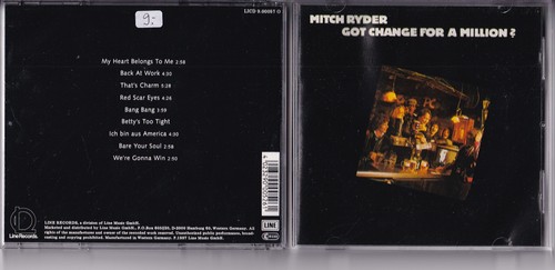 Mitch ryder got change - –, for