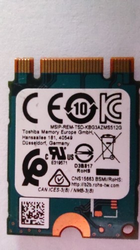 Toshiba nvme 128gb - nvme,