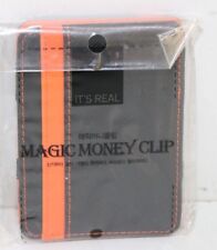 MagiDeal Classic Herren Leder Magic Geldscheinklammer Slim Wallet ID Kreditkarte