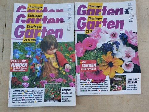 Thüringer garten zeitung - 5x,