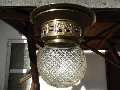 1910 jugendstil messing - c.1910,