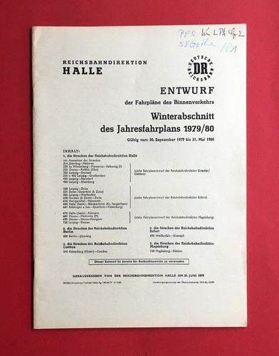Ddr entwurf jahres fahrplan - dr,