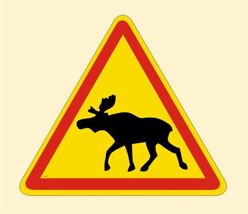 Elchschild schweden wohnmobil - schweden,