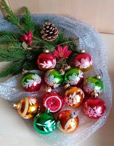 6cm bunte kugeln - bunte,